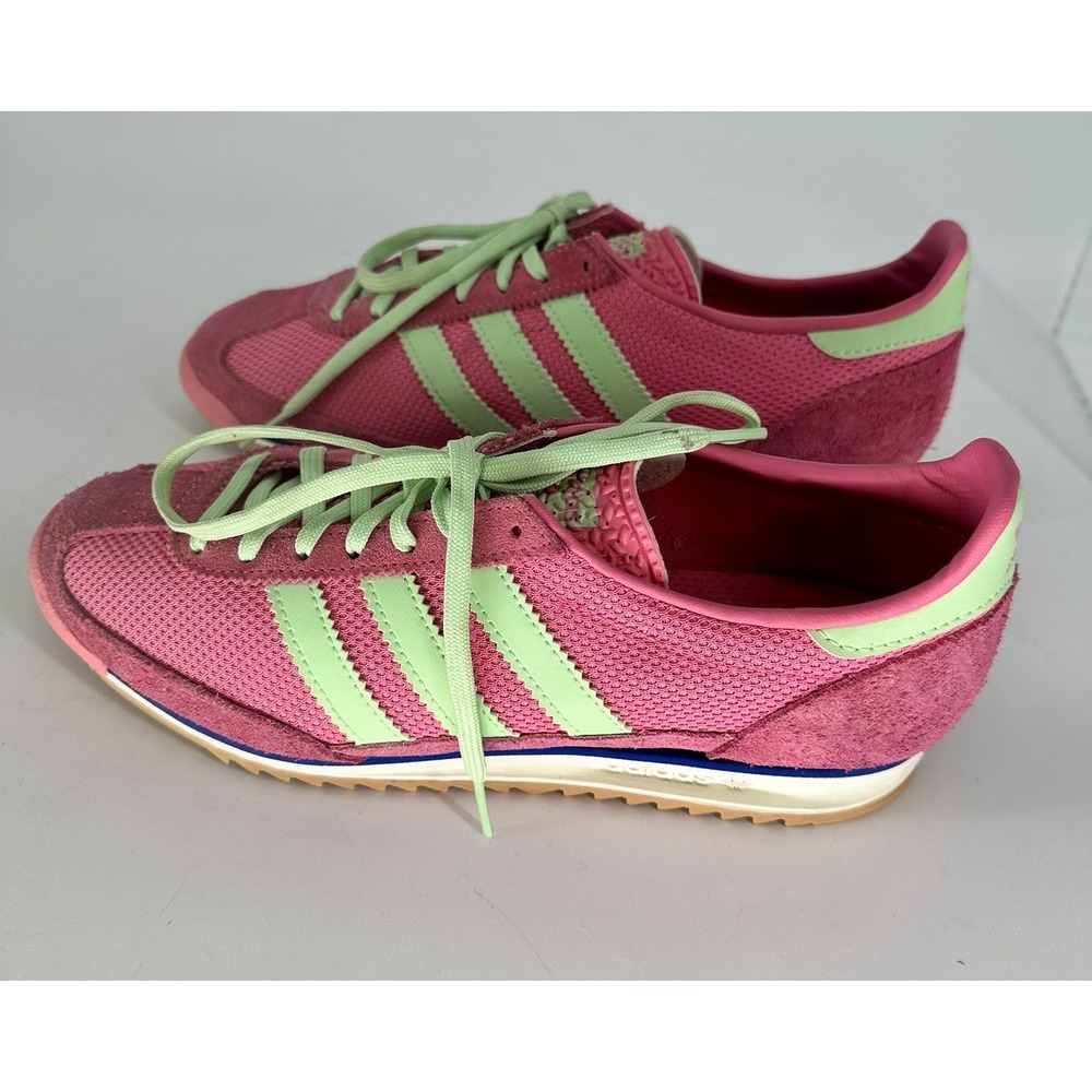 Adidas Women's SL 72 OG Size 8 Pink Fusion Green Spark |JI1879|